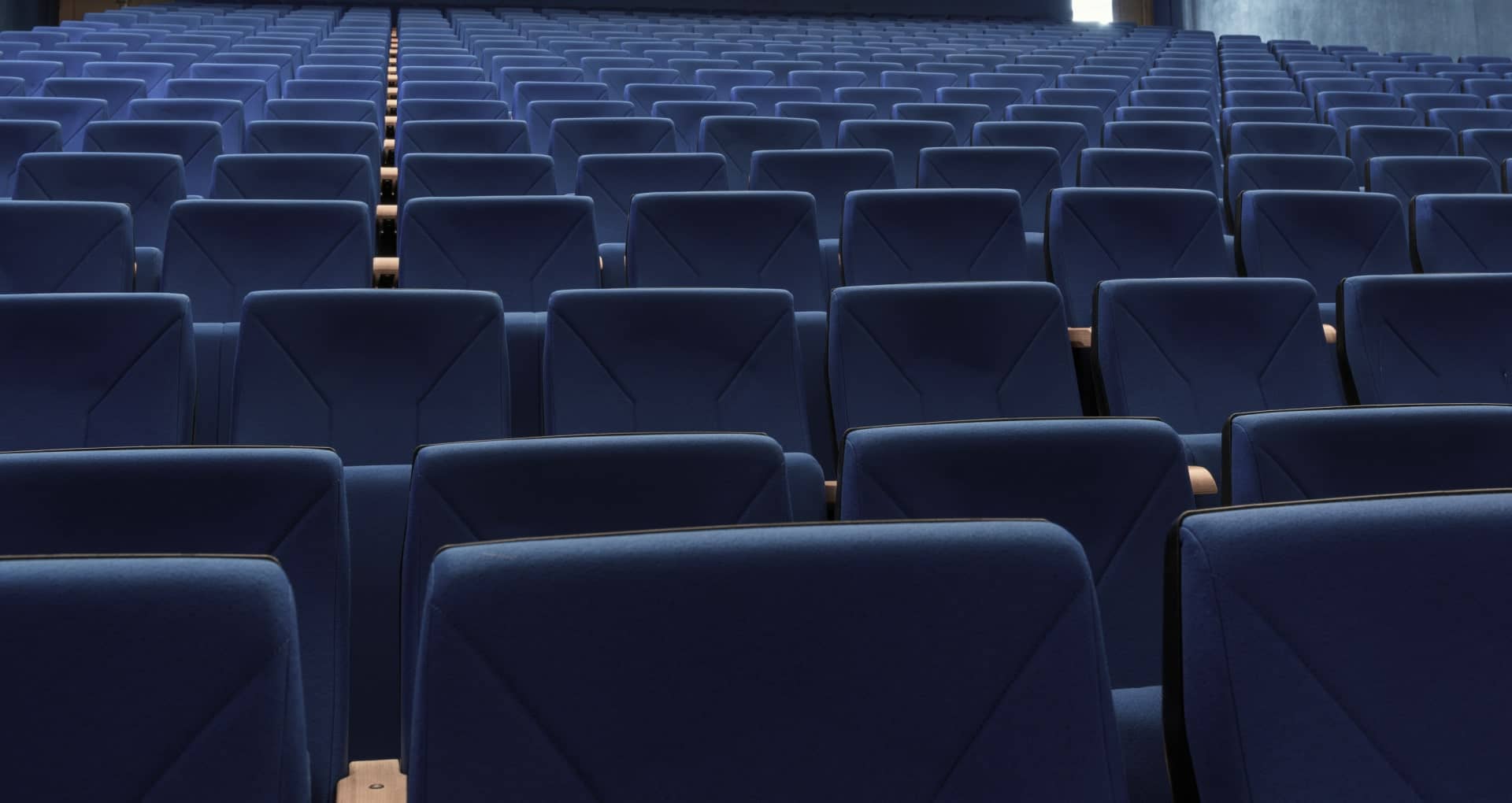 Blue Arm Chairs Cinema 1 Min